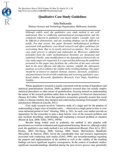 stake qualitative case studies pdf|(PDF) Qualitative Case Study Methodology: Study .